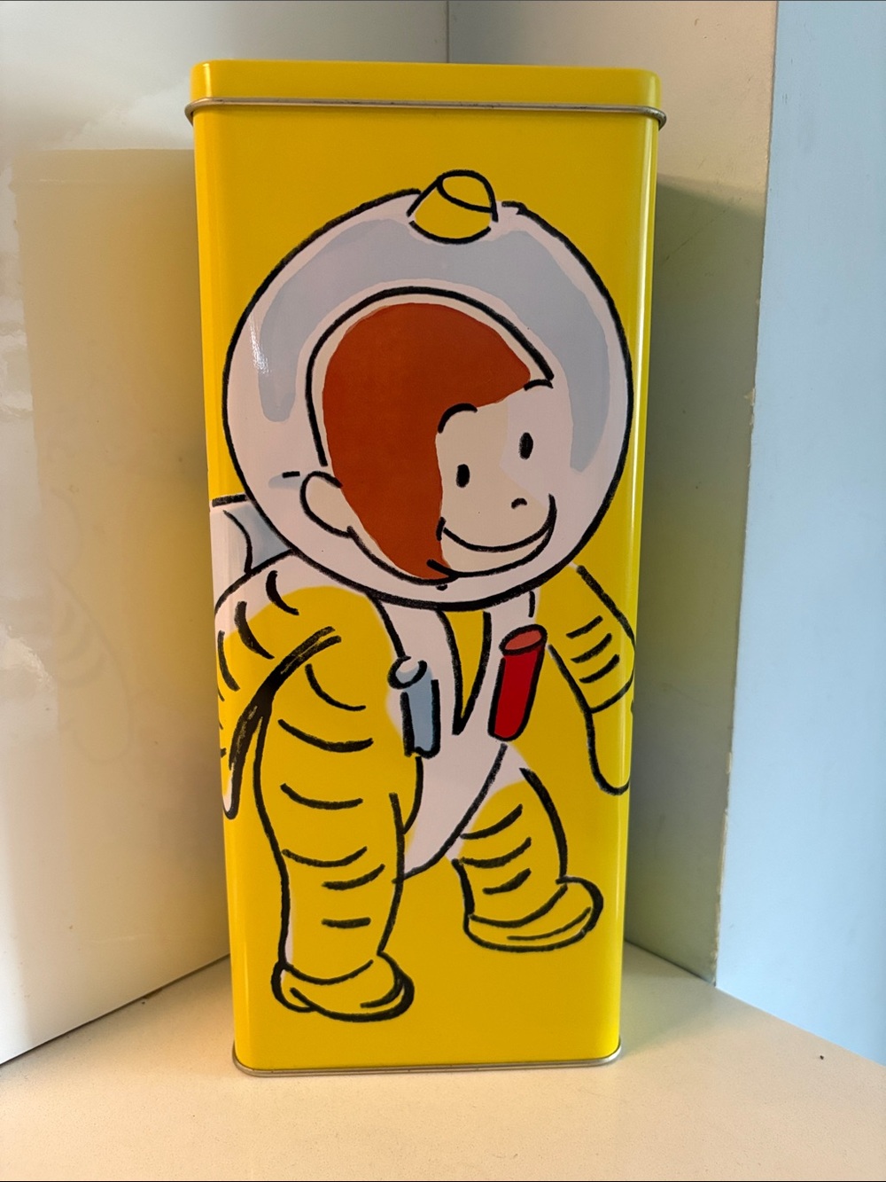 Vintage Curious George Lidded Collector Tin